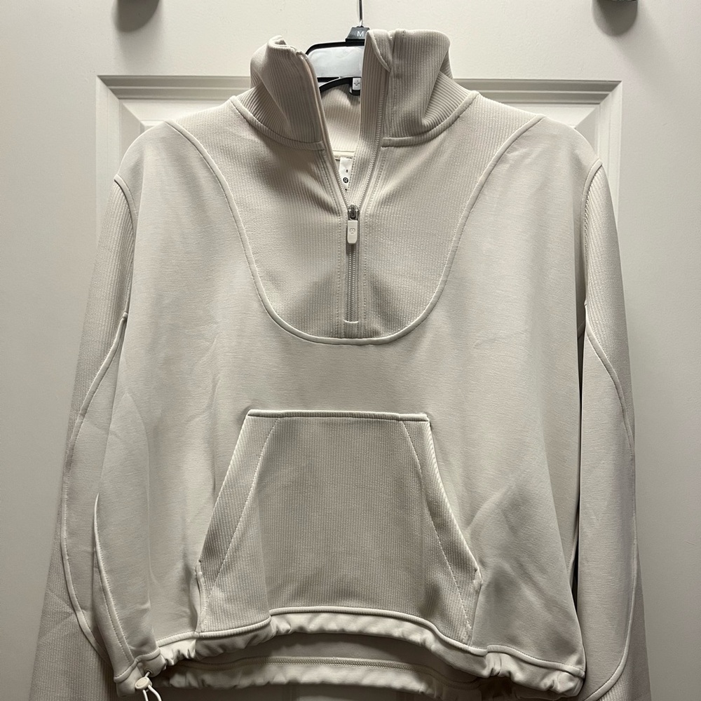 Lululemon Brushed Softstreme Ribbed Half Zip Size 8